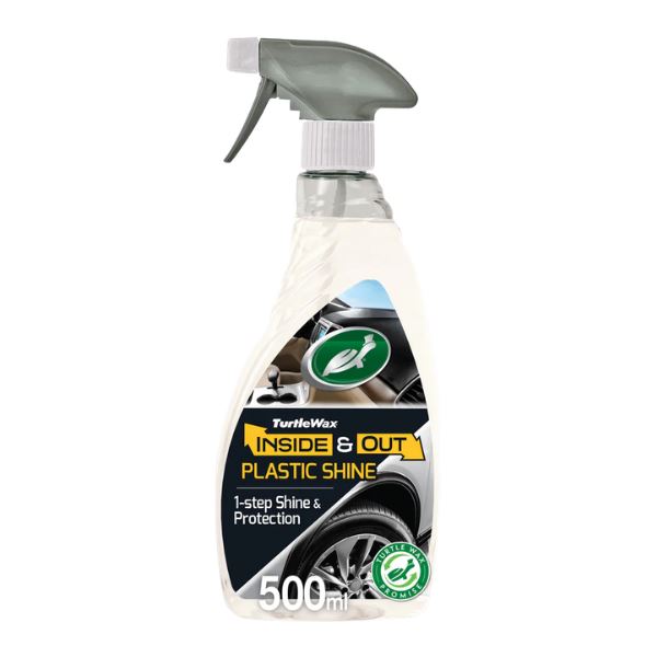 Turtle Wax Inside & Out Plastic Shine Spray 500ml