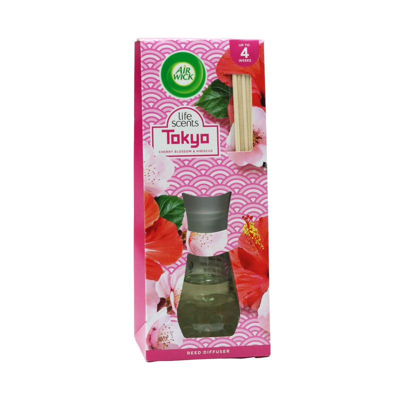Air Wick Tokyo Essential Oils Reeds Cherry Blossom Diffuser 25ml