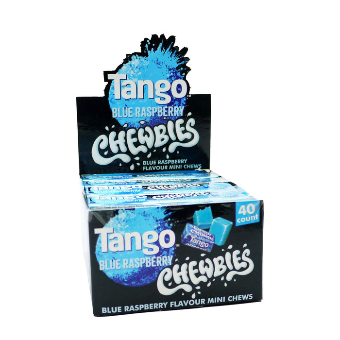 40x Tango Blue Raspberry Chewbies  30g