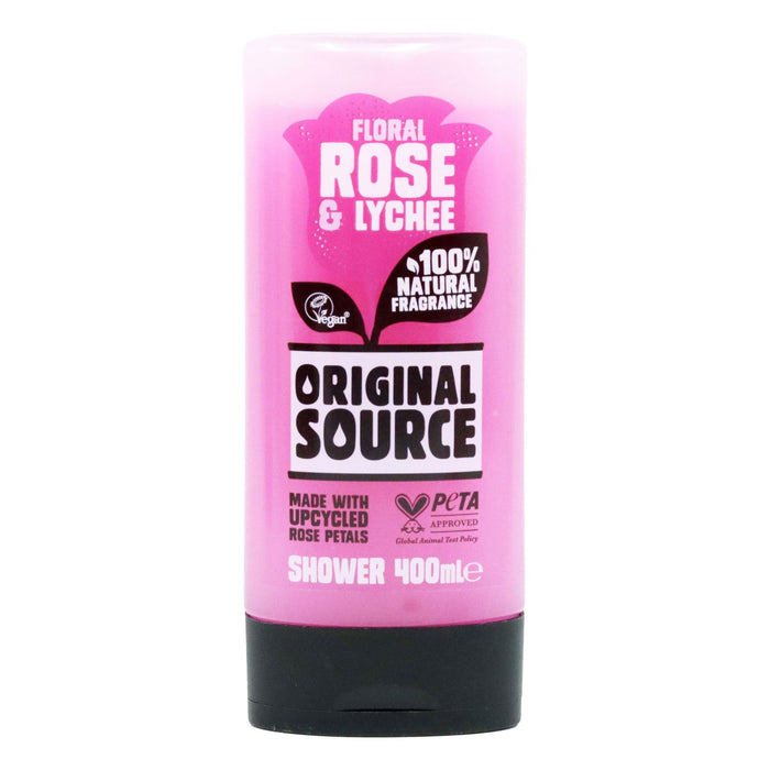 Original Source Shower Gel Floral Rose & Lychee 400ml