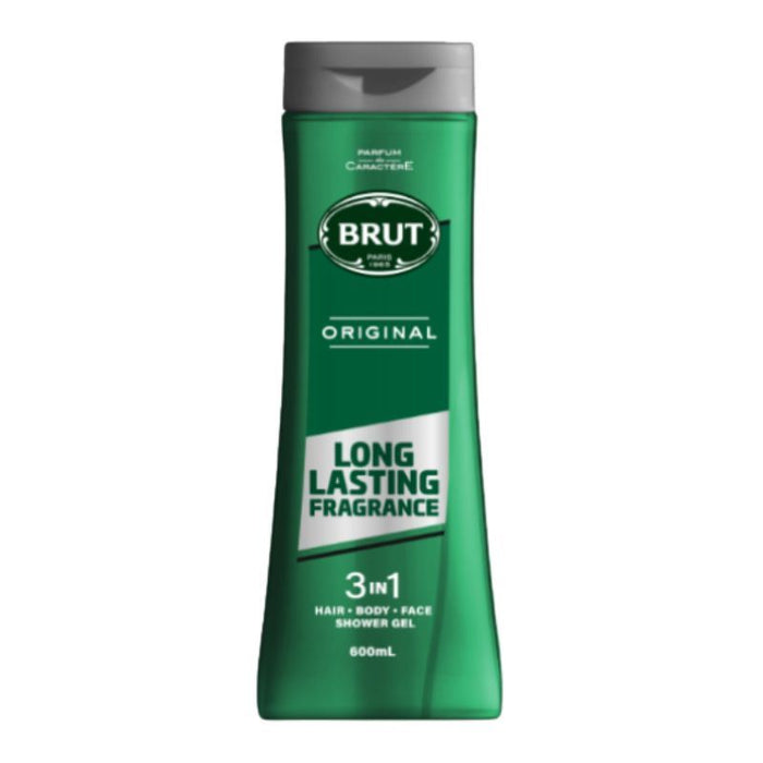 Brut 3-in-1 Shower Gel Original (600ml)