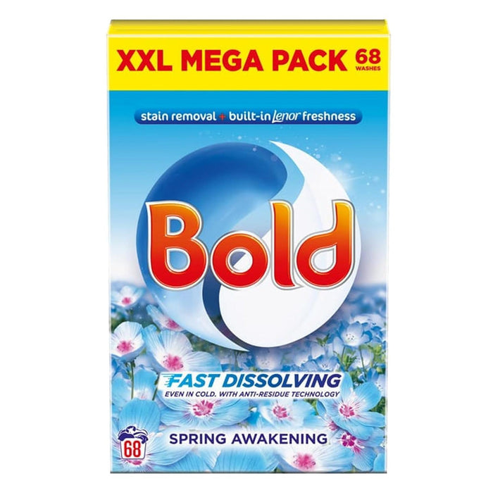 Bold Spring Awakening Washing Powder 3.4kg 68 Washes