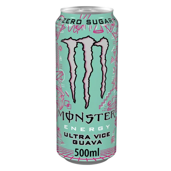 Monster Energy Zero Sugar Ultra Vice Guava (12 x 500ml)