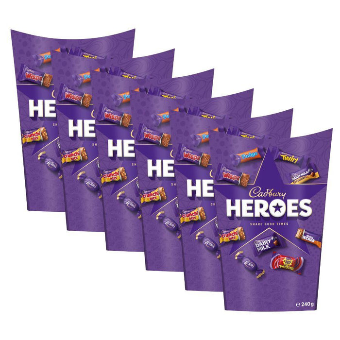 Cadbury Heroes Chocolate Carton (6 x 290g)