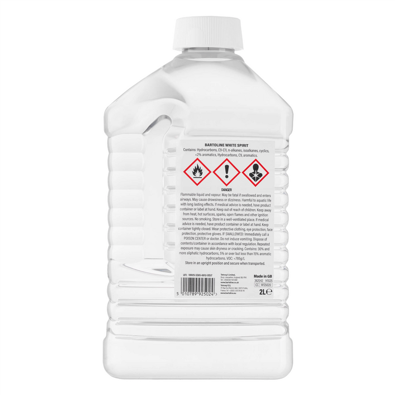Bartoline White Spirit Multi-Purpose Paint Solvent (2L) - image 2