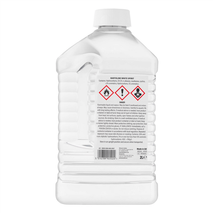 Bartoline White Spirit Multi-Purpose Paint Solvent (2L)