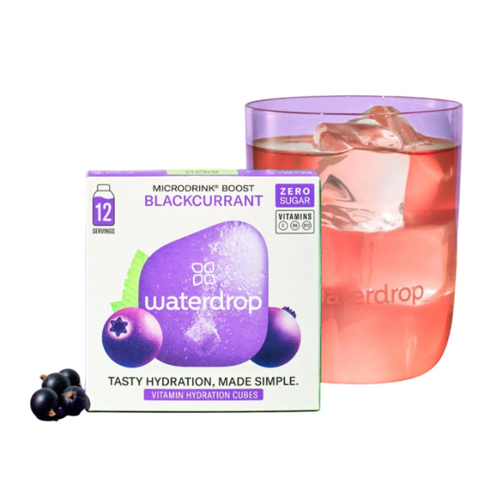 Waterdrop Microlyte BLACKCURRANT | 12 Rapid Hydration Tablets