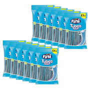 Fini Sweets Tube Sour Raspberry Shock Fizzy Candy (12 x 140g)