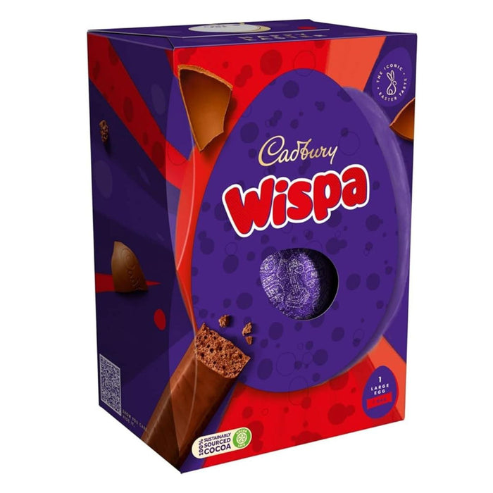 Cadbury Wispa Chocolate Easter Egg, 182.5g