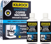 Kilrock Service-Pro Coffee Machine Descaler & Cleaner, 2 Descaling Doses (150ml Each) - image 2