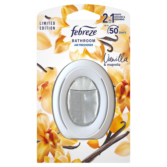 Febreze Bathroom Air Freshener Vanilla & Magnolia 7.5ml