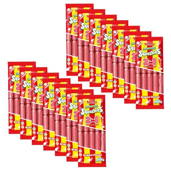Swizzels Original Squashies 2-in-1 Ice Pop 8 Pack (14 x 600ml)