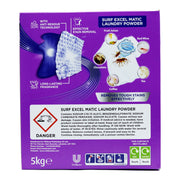 Surf Excel Matic Laundry Detergent Powder XXL 100 Washes, 5kg - image 2