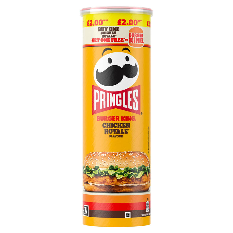 Pringles Burger King Chicken Royale Flavour Sharing Crisps (6 x 165g) - image 2