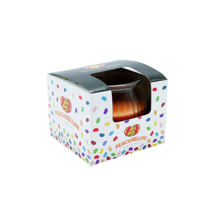 Jelly Belly Candle Pot Peach Bellini 85 Grams