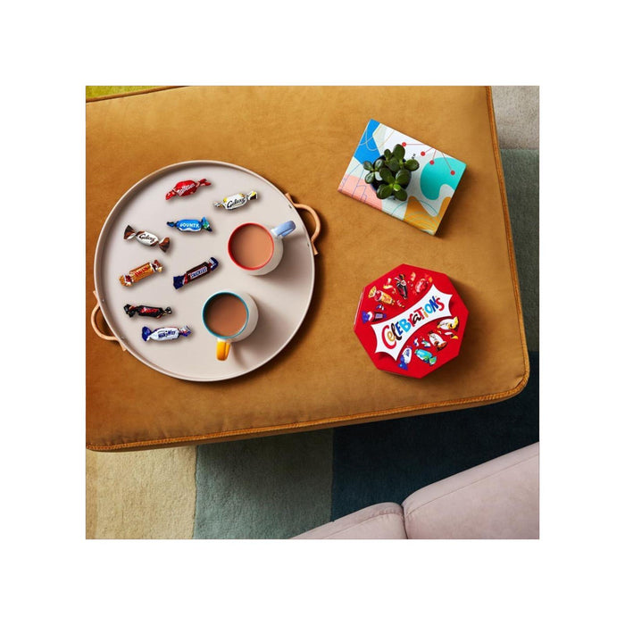 Celebrations Milk Chocolate Gift Box of Mini Chocolates 385g (Box of 6)