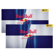 Red Bull Energy Drink, 10 Pack (2x10 x 250ml) - Total of 20 Cans