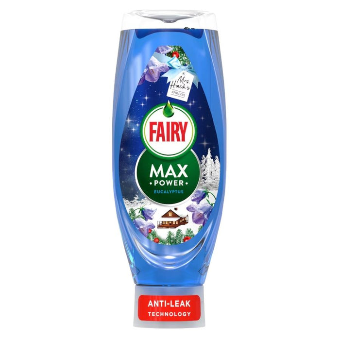 Fairy Max Power Eucalyptus Mrs Hinch's Alpine Espcape Washing Up Liquid (730ml)