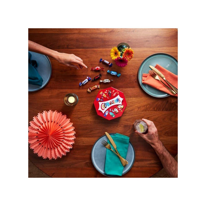 Celebrations Milk Chocolate Gift Box of Mini Chocolates 385g (Box of 6)