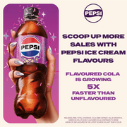 Pepsi Cherry & Vanilla Flavour Zero Sugar Bottle (12 x 500ml) - image 3