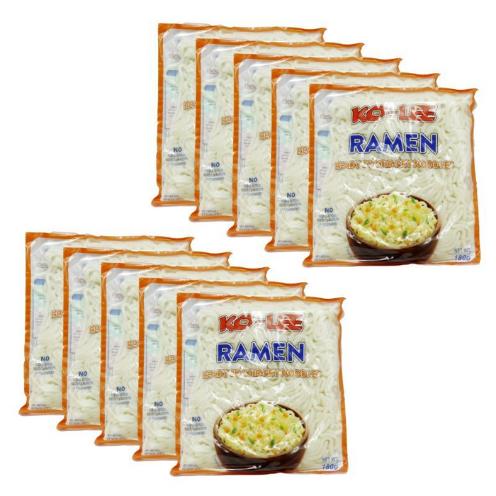 Ko-Lee Ramen Ready To Stir-Fry Noodles (10 x 180g)