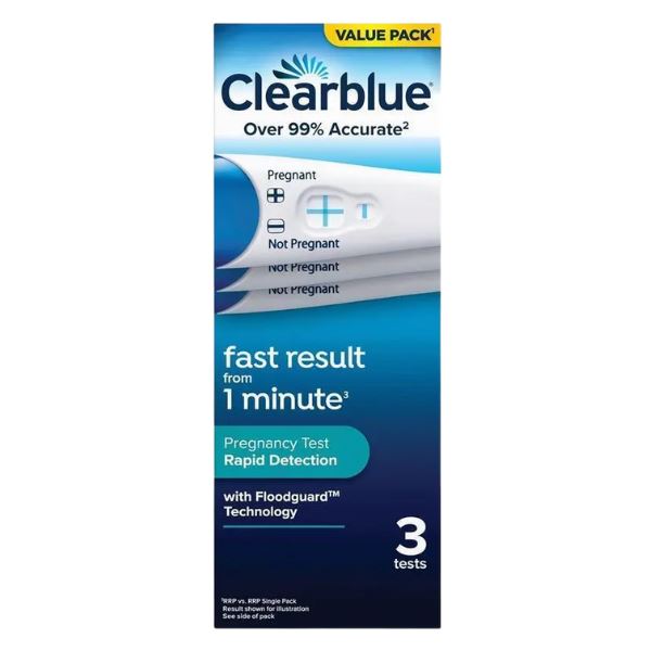 Clearblue Pregnancy Test Rapid Detection 3 Tests
