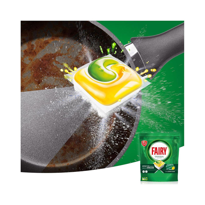 Fairy Original Dishwasher Detergent in Caps, Pack of 60