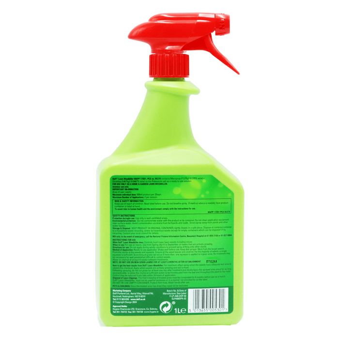 Doff Weedkiller Ready To Use Lawn (1L)
