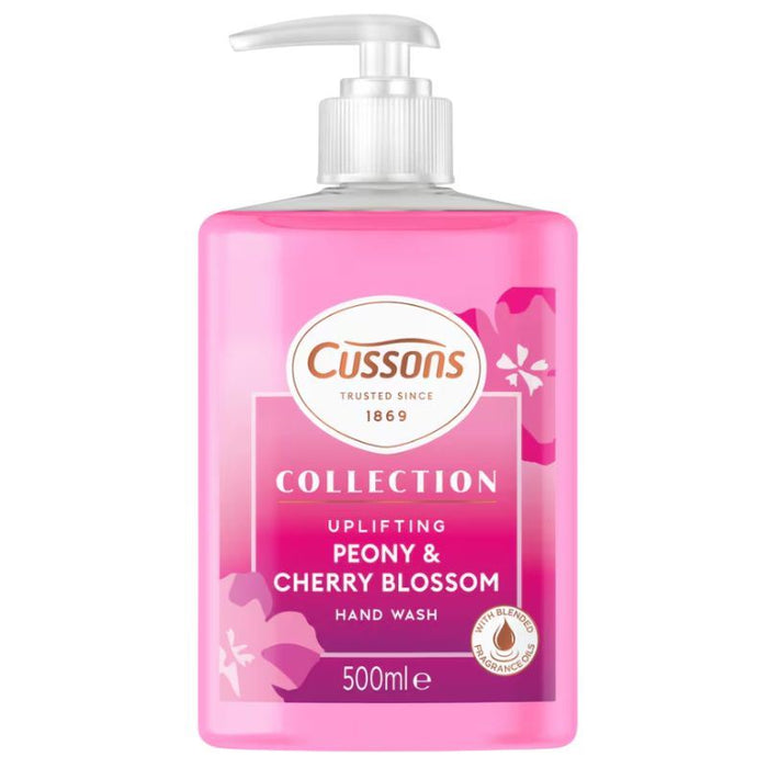 Cussons Collection Peony & Cherry Blossom Hand Wash (500ml)