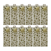 Tesco Gift Bag Bottle Gold Spots (Box of 12) - image 2