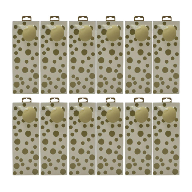 Tesco Gift Bag Bottle Gold Spots (Box of 12) - image 2
