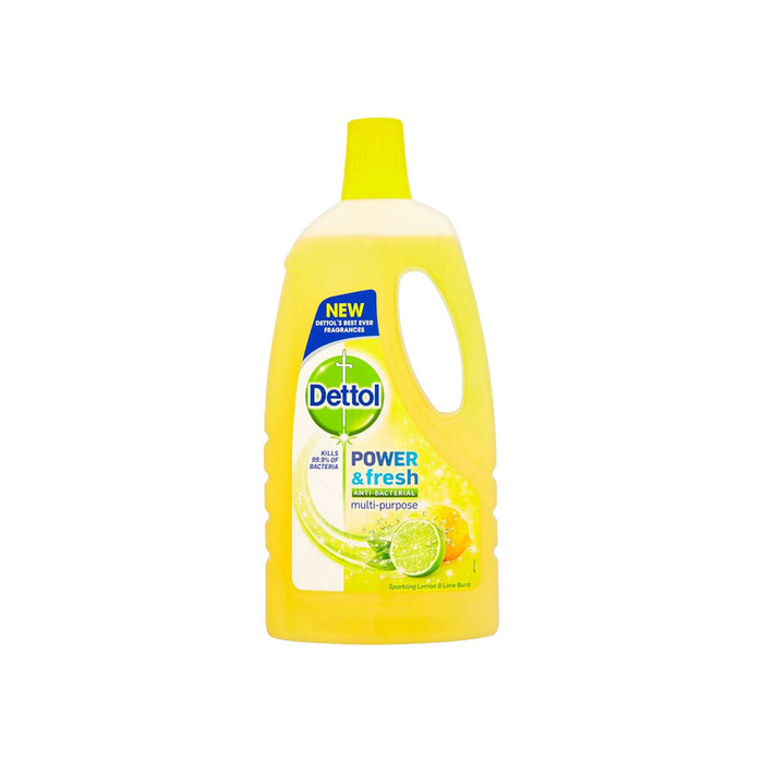 Dettol Power and Fresh Floor Cleaner Lemon & Lime 1Liter
