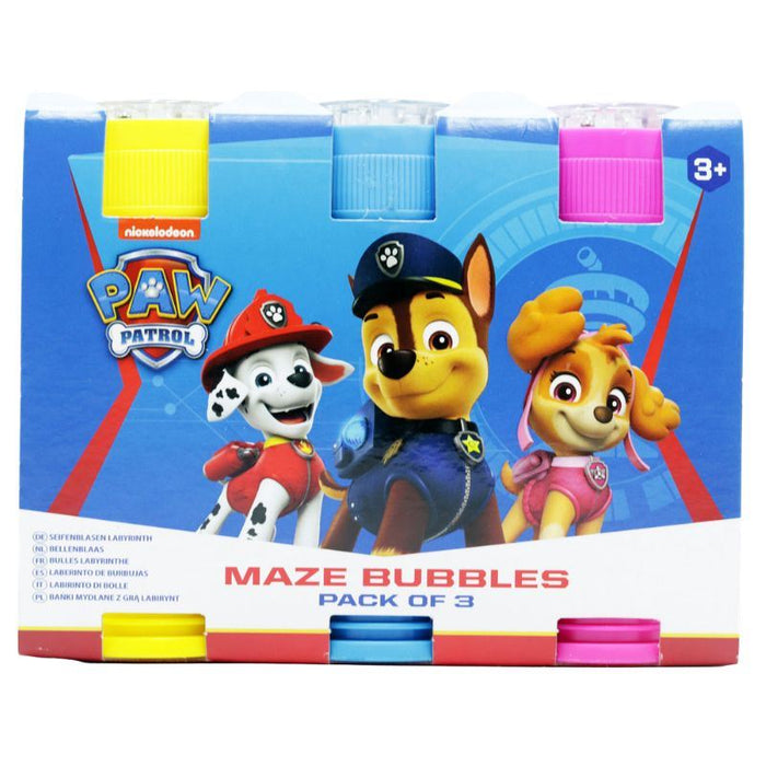 Paw Patrol Bubbles Maze Top, 3 Pack