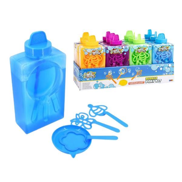 Bubbletastic Bubble Play Kit, 4 Colours (12 x 465ml)