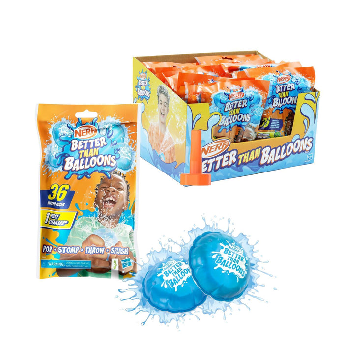 NERF BETTER THAN BALLOONS WATER PODS 36 Pack