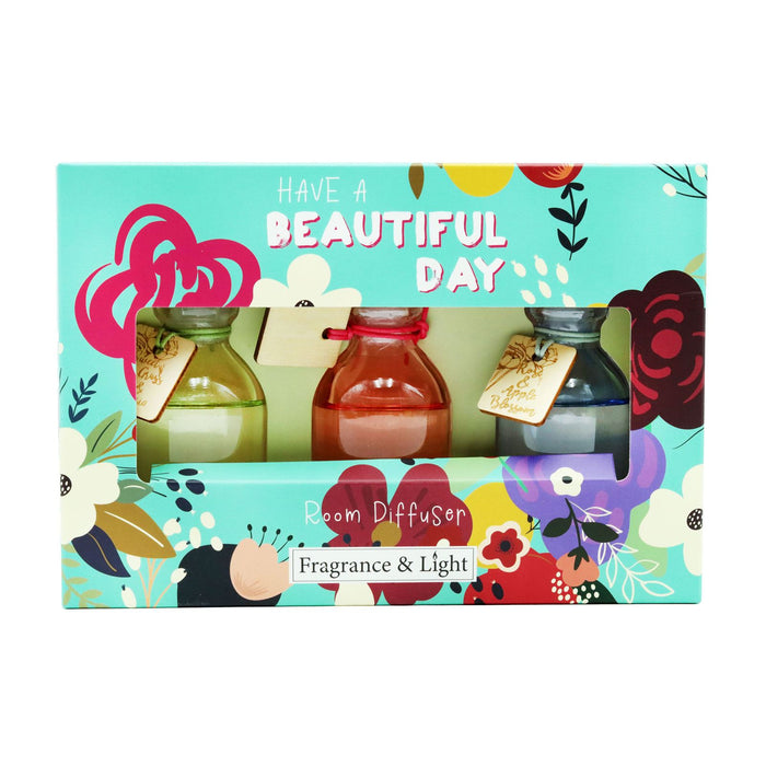 Beautiful Day Candle Reed Gift Set 3 Pieces