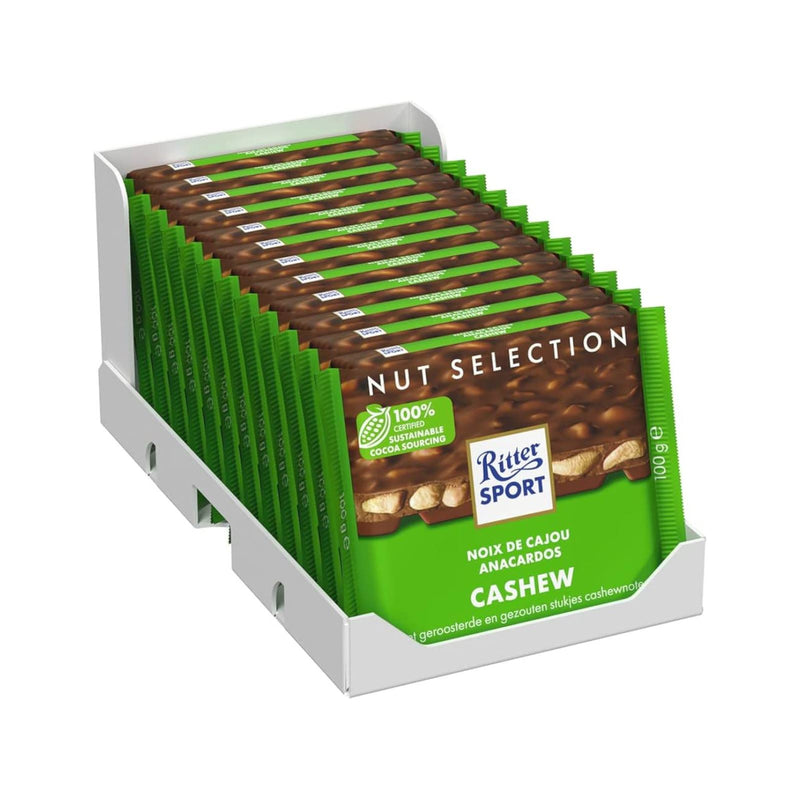 Ritter Sport Cashew 100g  (Box of 12)