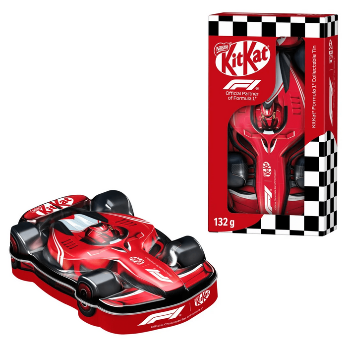 Kitkat Formula 1 Milk Chocolate Finger Tin (8 x 132g)
