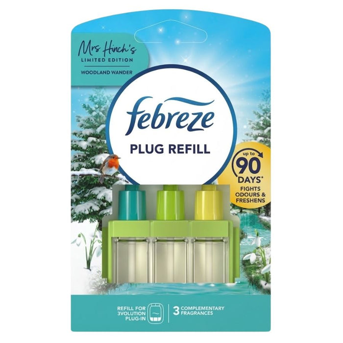 Febreze 3Volution Plug In Air Freshener Woodland Wander Refill (20ml)