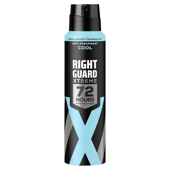 Right Guard Xtreme Anti-Perspirant Deo Cool Mens Spray 150ml