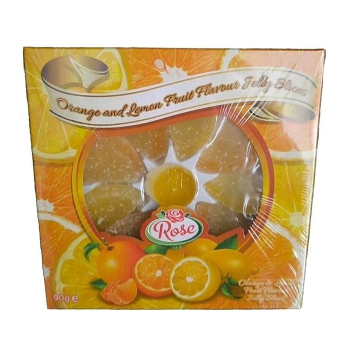 Rose Orange and Lemon Slices 90g