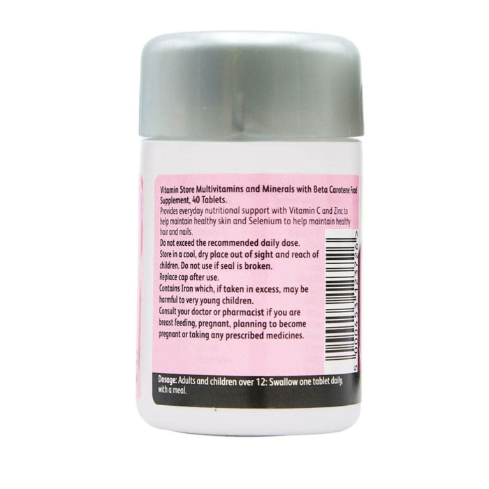 Vitamin Store Skin, Hair & Nails Tablets 40's