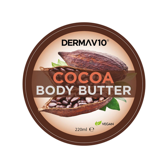 Derma V10 Body Butter Cocoa 220 ml