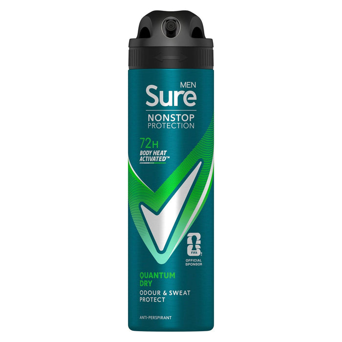 Sure Men Quantum Dry 72H Antiperspirant Deodorant (150ml)