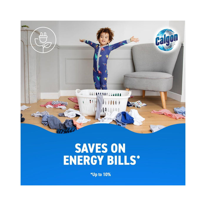 Calgon 4-in-1 Washing Machine Cleaner and Water Softener Tablets, 8 Count, (Box of 14)