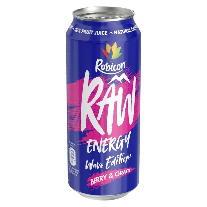 Rubicon Raw Berry & Grape Energy Drink (12 x 500ml)