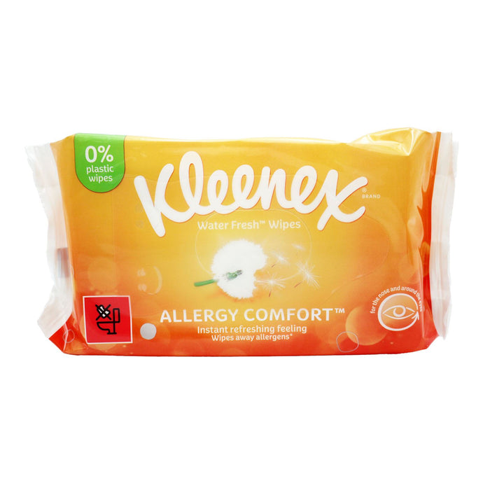 Kleenex Water Fresh Wipes Allergy Comfort 40's