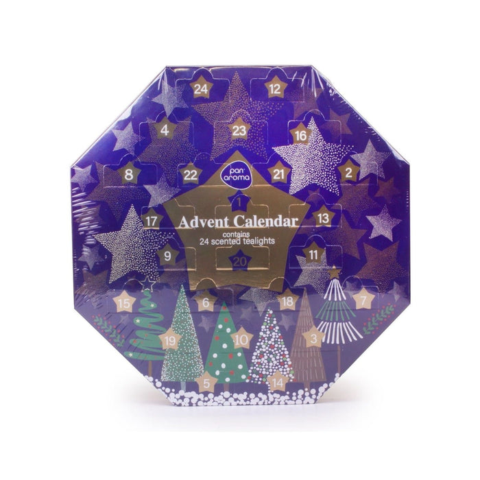 Pan Aroma Festive Scented Tea Lights Christmas Advent Calendar in Festive Scents