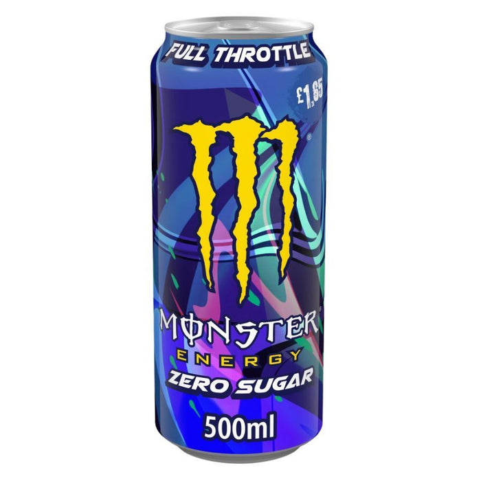 Monster Energy Full Throttle Zero Sugar Drink (12 x 500ml)