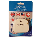 Eurosonic UK Tourist Travel Adaptor For Visitors To UK Plug Socket ES988